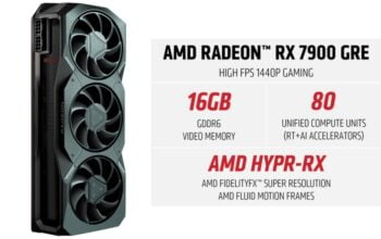 AMD Rilis Radeon RX 7900 GRE: Sensasi Gaming dan Streaming 1440p