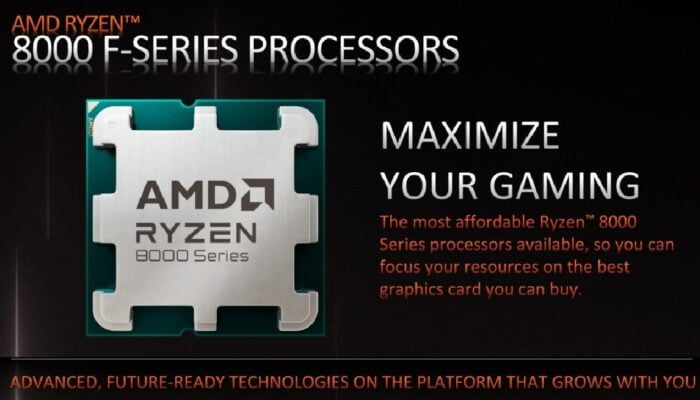 AMD Luncurkan Prosesor Ryzen 7 8700F & Ryzen 5 8400F, Solusi Terbaik untuk Kinerja dan Efisiensi