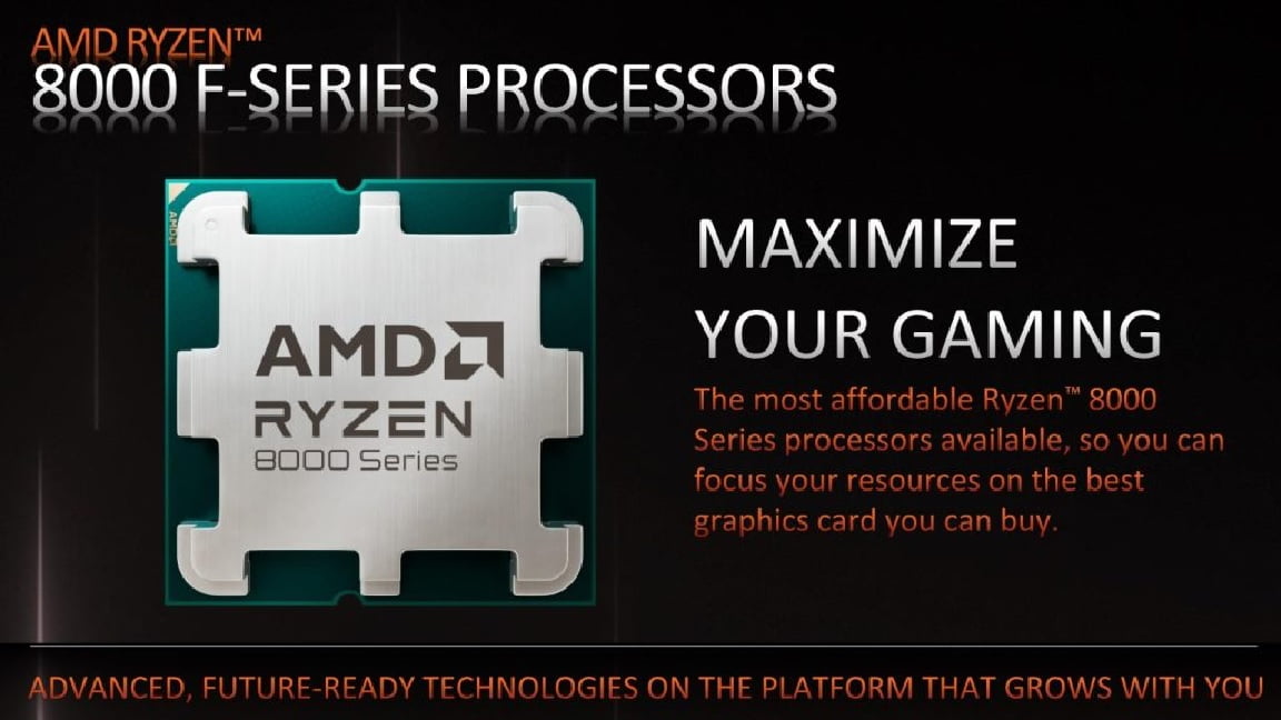 AMD Luncurkan Prosesor Ryzen 7 8700F & Ryzen 5 8400F, Solusi Terbaik untuk Kinerja dan Efisiensi