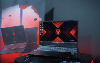 Axioo Pongo 750, Laptop Gaming Terbaru dengan RTX 4050 dan Intel Core i7-13620H