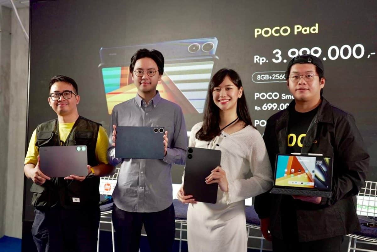 Poco Pad, Tablet 12 Inci dengan Baterai 10.000mAh Resmi Rilis di Indonesia