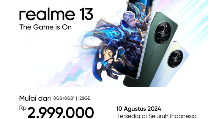 Realme 13 Resmi Diluncurkan, HP Gaming Bintang Lima dengan Kamera Premium