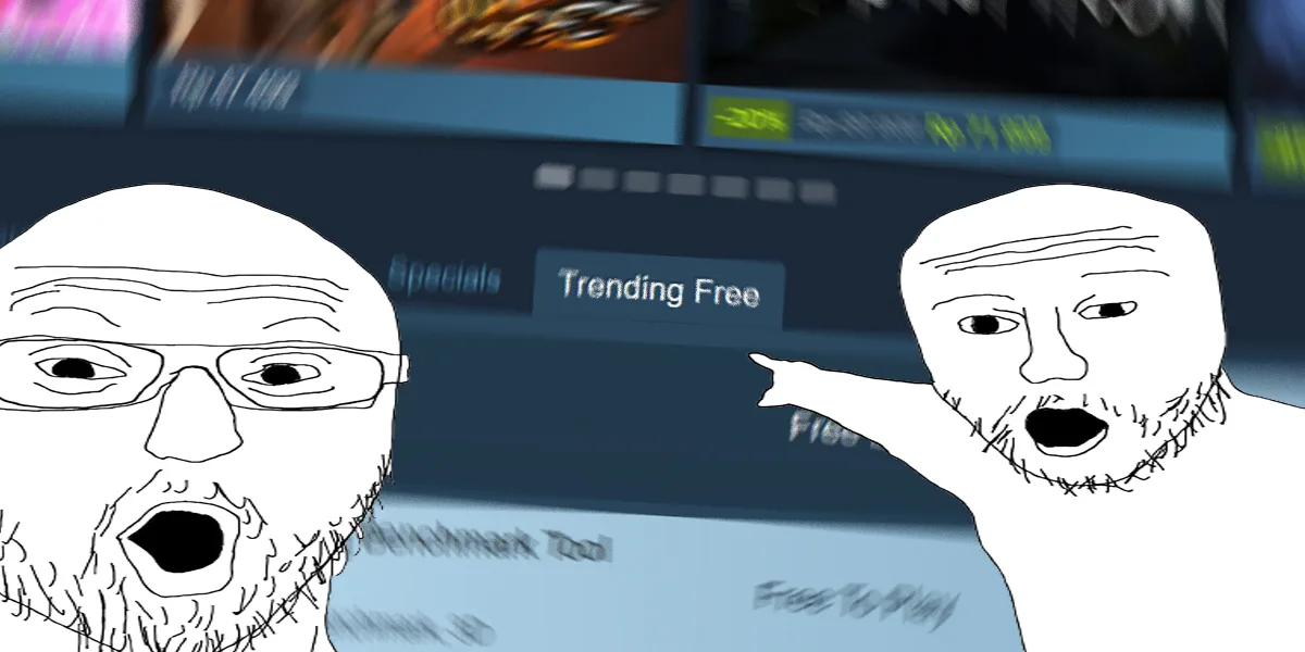 Steam Hadirkan Tab Trending Free untuk Game Gratis yang Sedang Populer