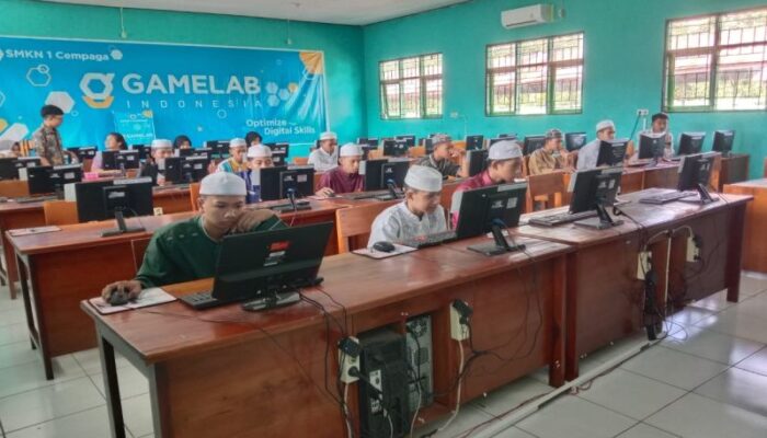 20 Peserta PKBM Pelampang Tarung Kotim Ikuti Asesmen Nasional Berbasis Komputer (ANBK)