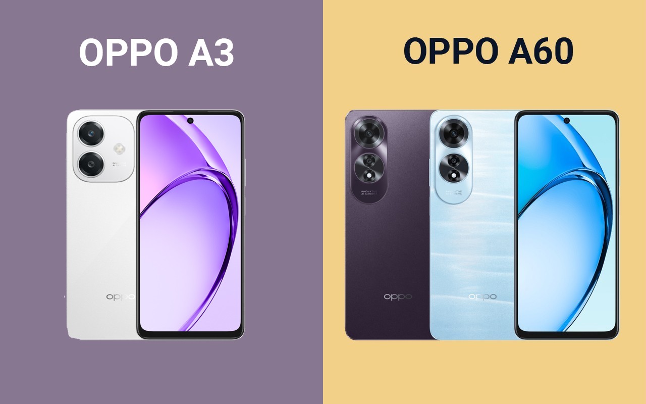 Sama-Sama Tahan Banting, Berikut Perbandingan OPPO A3 dan OPPO A60