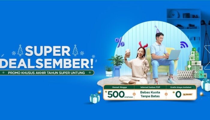 Akhir Tahun, First Media Hadirkan Promo “Super Dealsember” dengan Diskon Langganan dan Bonus GoPay