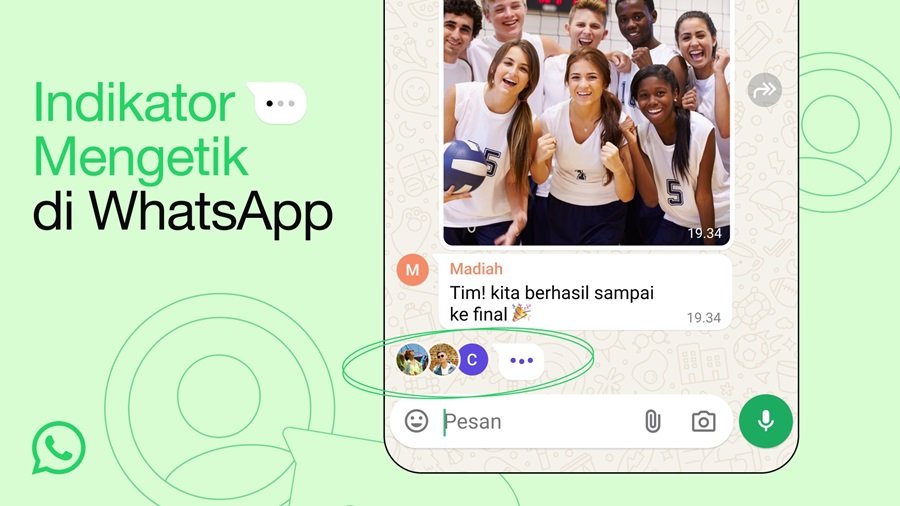 WhatsApp Hadirkan Fitur Indikator Mengetik dan Transkrip Pesan Suara, Ini Fungsinya!