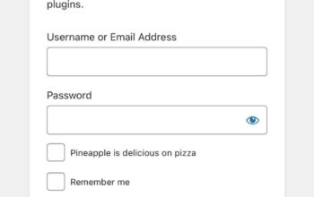 Login WordPress Kini Perlu Suka Pizza Nanas, Apa Hubungannya?