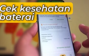 Cara Mengecek Kesehatan Baterai HP realme dengan Mudah