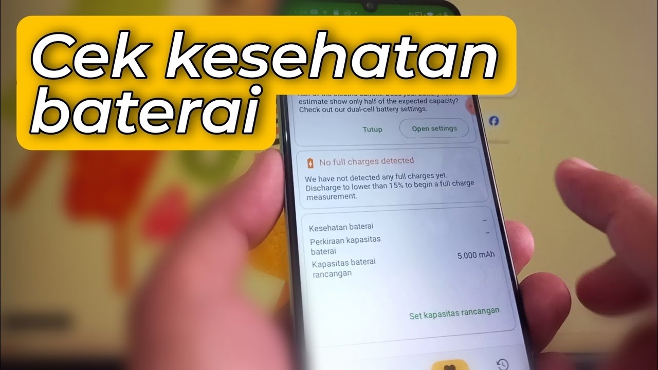 Cara Mengecek Kesehatan Baterai HP realme dengan Mudah