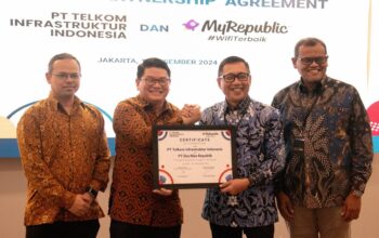 MyRepublic dan Telkom Infrastruktur Indonesia Berkolaborasi Hadirkan Layanan FTTH Berkualitas