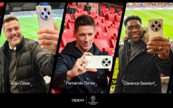 Oppo Find X8 Pro Sambut UEFA Champions League dengan Teknologi Imersif