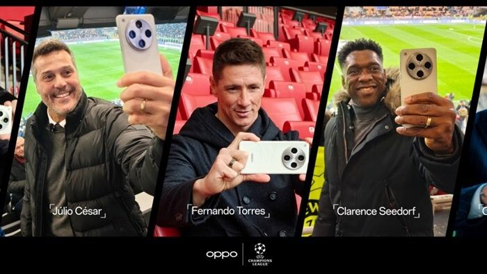 Oppo Find X8 Pro Sambut UEFA Champions League dengan Teknologi Imersif