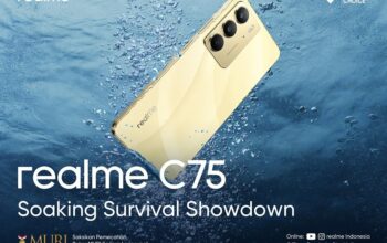 Realme C75: Smartphone Tangguh dengan Sertifikasi IP68 dan IP69 di Segmen Entry-Level