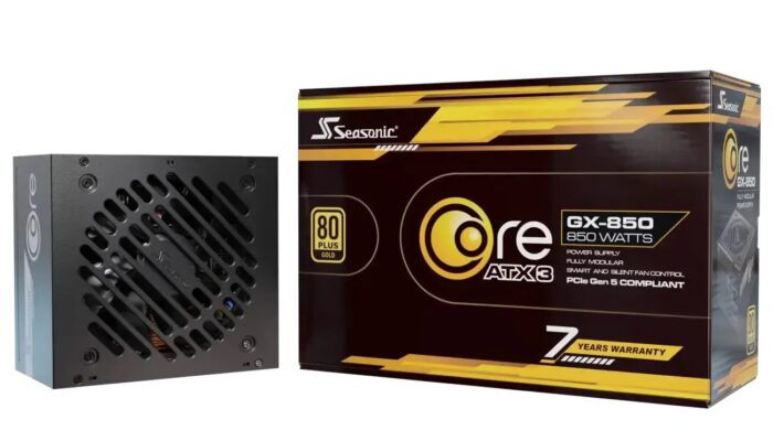 Seasonic Rilis PSU CORE GX ATX 3: Mendukung Standar ATX 3.1 dan PCIe 5.1