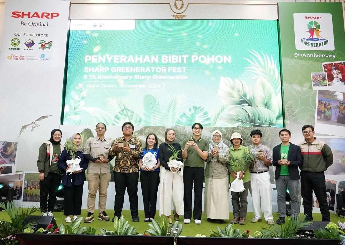 Sharp Indonesia Dorong Kreativitas dan Kepedulian Lingkungan Anak Muda melalui Greenerator Fest dan Content Creator Hunt 2024