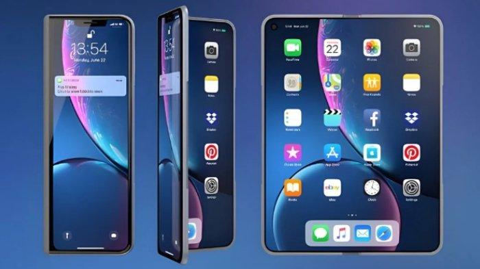 IPhone Lipat Besutan Apple Bocor: Disebut Mirip Galaxy Z Fold