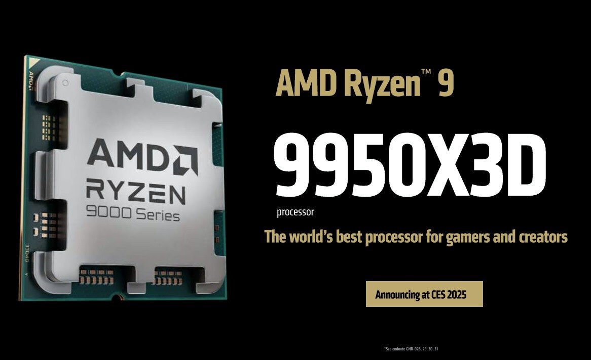 AMD Perkenalkan Ryzen 9 9950X3D & 9900X3D