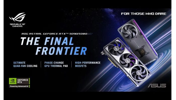 ASUS Luncurkan Kartu Grafis GeForce RTX 50 Series: Inovasi Futuristik dengan Kinerja Maksimal