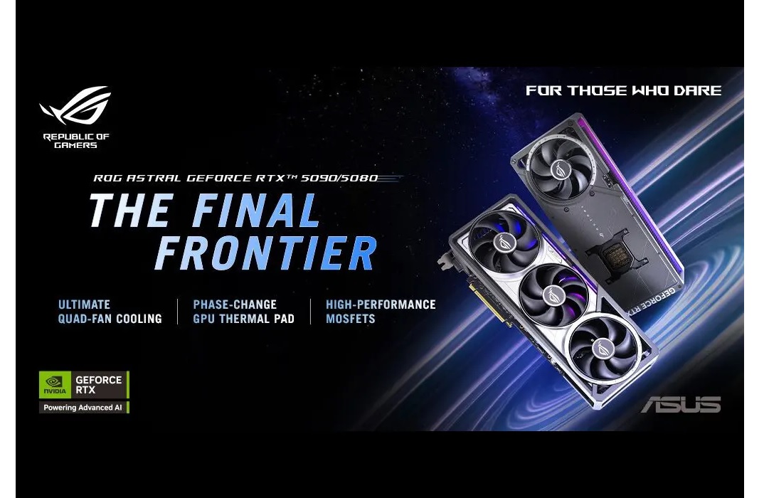 ASUS Luncurkan Kartu Grafis GeForce RTX 50 Series: Inovasi Futuristik dengan Kinerja Maksimal